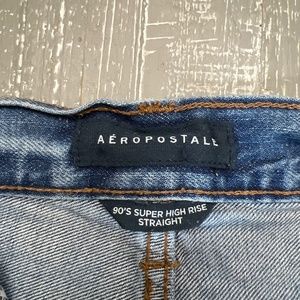 AERO 90’s super straight high rise  jeans